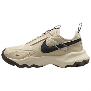 Nike TC 7900 Anti Slip Wear Resistant Low Top Casual Running Shoes Women's Beige Black DD9682-200