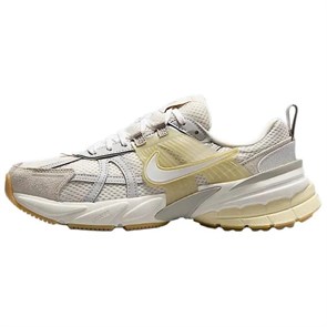 Nike V2K Run Anti Slip Wear Resistant Low Top Running Shoes Women's Gray HV4314-030