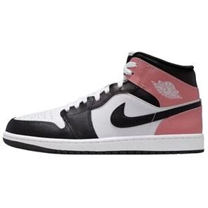 JORDAN 1 Mid White Rust Pink Black DQ8426-100