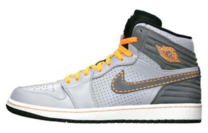 JORDAN 1 Retro 93 Wolf Grey Orange 580514-045