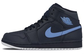 Jordan 1 Retro Mid Obsidian University Blue 554724-405