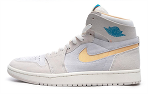 Jordan 1 Zoom CMFT 2 Orewood Brown Bright Citrus Sail DV1307-180