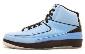 JORDAN 2 Retro Qf Univ. Blue Black 2010 395709-401