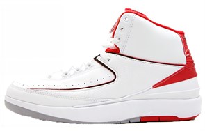JORDAN 2 Retro White Red Cdp 2008 308308-162