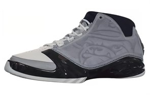 Jordan Air Jordan 23 Slip Resistant Mid Top Vintage Basketball Shoes Men's Gray Black pz-7848320539705502286