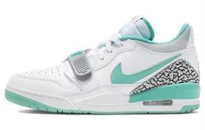 JORDAN Legacy 312 Low White Turquois CD7069-130
