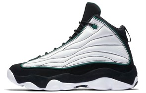 JORDAN Pro Strong White Black Green 407285-011