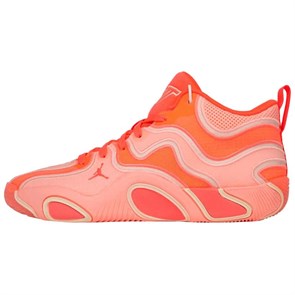 Jordan Tatum 3 Anti Slip Wear Resistant Mid Top Basketball Shoes Men's Pink FZ6601-600