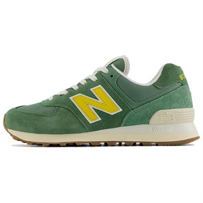 New Balance 574 Mallard Green Yellow Women's WL574GS2
