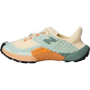 New Balance Minimus Trail Low Top Running Shoes Women's Beige Green WTM10CP1