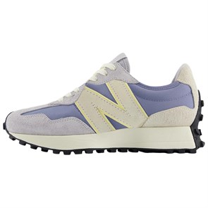 New Balance NB 327 Anti Slip Wear Resistant Low Top Casual Running Shoes Women's Gray Purple WS327SSC