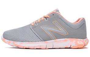 New Balance NB 530 Cushioning, Slip Resistant, And Abrasion Resistant Low Top Running Shoes Women's Gray Pink W530RZ2