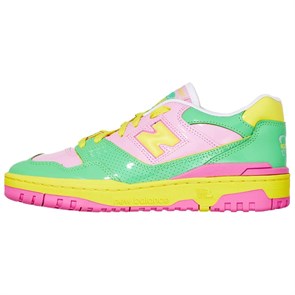 New Balance NB 550 Abrasion Resistant Low Top Casual Shoes Women's Green HU550YKA