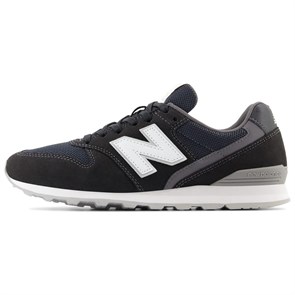 New Balance NB 996 Cushioned Slip Resistant Low Top Running Shoes Women's Black White WL996BP2