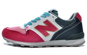 New Balance NB 996 Cushioning Anti Slip And Wear Resistant Low Top Running Shoes Women's White Purple WR996CLD