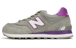 New Balance Yacht Club 574 'Grey Purple' Women's WL574CPG