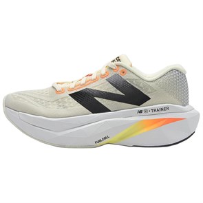 New Balance Anti Slip Wear Resistant Low Top Training Running Shoes Men's White 2E Width NBPFFS151I