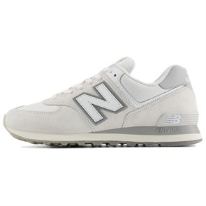 New Balance NB 574 Anti Slip Wear Resistant Low Top Running Shoes Men's Light Gray U574WPGD