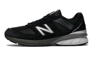 New Balance NB 990 V5 Cushioning Slip Resistant Low Top Running Shoes Men's Black pz--2512084763952954364