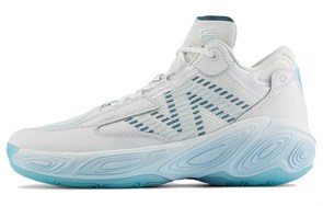 New Balance NB Fresh Foam Bb V2 Abrasion Resistant Mid Top Basketball Shoes Men's Ice Blue pz-861060018661154648