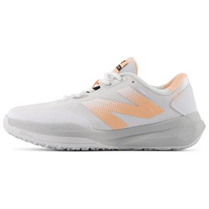 New Balance NB FuelCell Collection NB 796 Cushioning, Wear Resistant Low Top Tennis Shoes Women's White Gray Orange WCO796W4