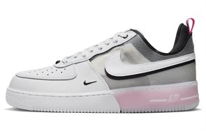 Nike Air Force 1 Low React White Black Pink Spell DV0808-100