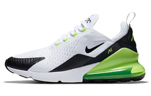 Nike Air Max 270 White Black Volt DC0957-100