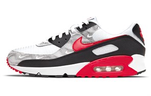 Nike Air Max 90 Topography White University Red DJ0639-100