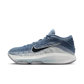 Nike G.T. Hustle 3 Cushioning Slip Resistant Mid Top Basketball Shoes Men's Gray Blue FV5952-402
