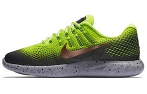 Nike Lunarglide 8 Durable Breathable Low Top Training Running Shoes Men's Green Black 849568-700
