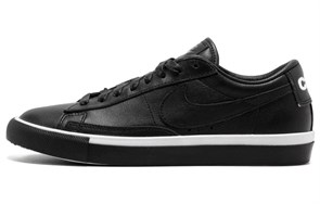 Nike Sb Blazer Low Comme Des Garcons Black White 633699-001