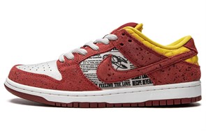Nike Sb Dunk Low Rukus Crawfish 'Red Goldsilver' 504750-660(S-BOX)