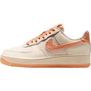Nike Air Force 1 Anti Slip Wear Resistant Low Top Skateboard Shoes Women's Beige IB7944-113
