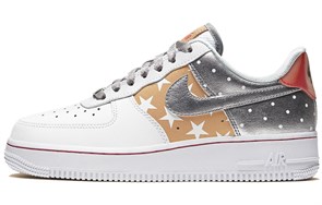 Nike Air Force 1 Low Metallic Gold Stars Women's CT3437-100