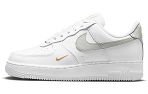 Nike Air Force 1 Low White Grey Gold Women's CZ0270-106