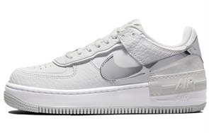 Nike Air Force 1 Shadow White Chrome Women's DQ0837-100