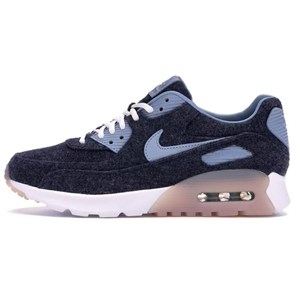Nike Air Max 90 Ultra Premium Midnight Navy/Blue Grey White Women's 859522-400