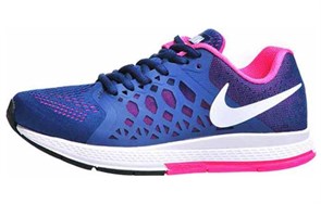 Nike Air Zoom Pegasus 39 Anti Slip Wear Resistant Low Top Running Shoes Women's Blue 654486-416