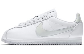 Nike Classic Cortez Flyleather White Light Silver Women's AR4874-100
