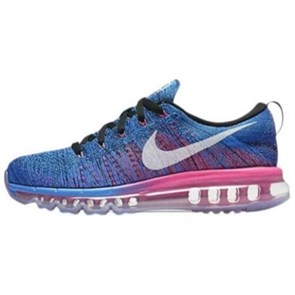 Nike Flyknit Max Blue Glow Pink Women's 620659-014