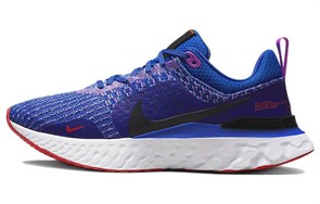 Nike React Infinity Run Flyknit 3 'Racer Blue Crimson' Women's DZ3016-400