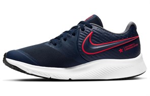Nike Star Runner 2 Navy/Red GS AQ3542-405