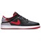 JORDAN 1 Low FlyEase 'Black Cement Fire Red' DM1206-006 - фото 485498