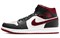 JORDAN 1 Mid Gym Red Black White 554724-122 - фото 486116