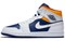 JORDAN 1 Mid Royal Blue Laser Orange 554724-131 - фото 486290