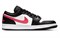 JORDAN 1 Low Black Siren Red Women's DC0774-004 - фото 496096