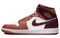 Jordan 1 Mid 'Dusty Peach Night Maroon' Women's BQ6472-200 - фото 496759