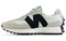 New Balance 327 White Black Grey Light Blue Women's WS327WD - фото 501441