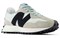 New Balance 327 White Black Grey Light Blue Women's WS327WD - фото 501443