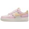 Nike Air Force 1 Anti Slip Wear Resistant Low Top Skateboard Shoes Women's Pink White IB2574-600 - фото 542819